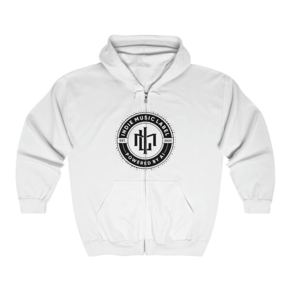 Label Heavy Full Zip Hoody - Image 2